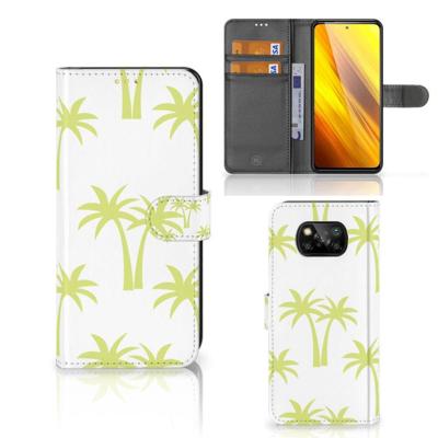 Xiaomi Poco X3 | Poco X3 Pro Hoesje Palmtrees Xiaomi Poco X3 | Poco X3 Pro Hoesje Palmtrees