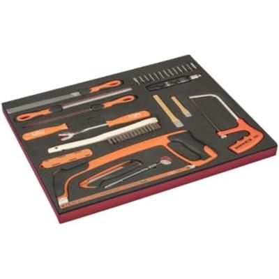 Bahco Foaminlay Fit&Go 3/3 met vijlen | snijgereedschap en bits - 36-delig - FF1A168