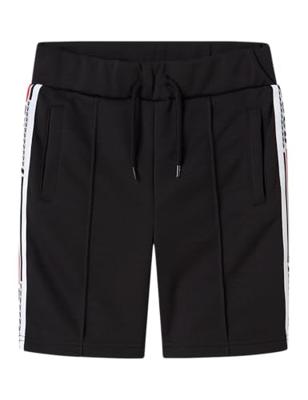 Name it zomer sweat short jongens - zwart - Nkmhakka