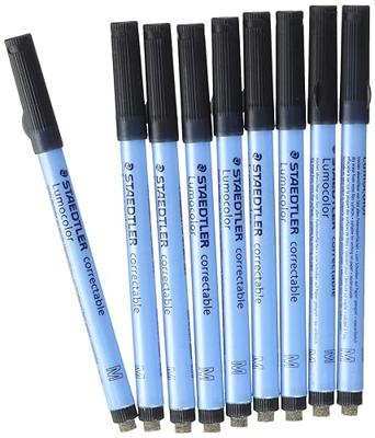 Viltstift staedtler ohp lumo m 305 non perm m zw | 10 stuks