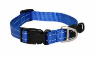 Rogz for dogs Rogz for dogs fanbelt halsband blauw - thumbnail