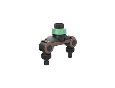 G.F. Reco Dubbele uitlaatkraan - waterverdeler G.F. Reco Dubbele uitlaatkraan - waterverdeler