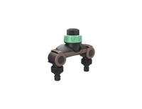 G.F. Reco Dubbele uitlaatkraan - waterverdeler - thumbnail