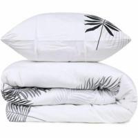 Dekbedovertrek set Grijs Bed van 200 3 Onderdelen - thumbnail