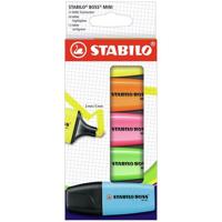 Markeerstift stabilo boss mini assorti | 10 stuks - thumbnail