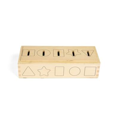 Bigjigs houten sorteerbox, 27dlg.