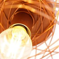 QAZQA Design plafondlamp koper ovaal - Sarella - thumbnail