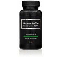 Groene koffie extract puur forte 700mg 60 Capsules - thumbnail