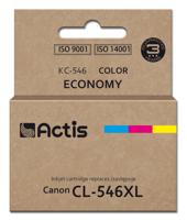 Actis KH-303BKR inkt voor Canon printer, vervanging Canon PG-545XL; Supreme; 15 ml; 180 pagina's; rood, blauw, geel. - thumbnail