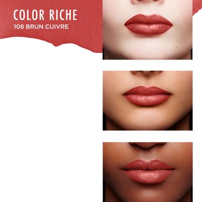 L&apos;Oréal Paris Color Riche Lipstick Intense 108 Copper Brown