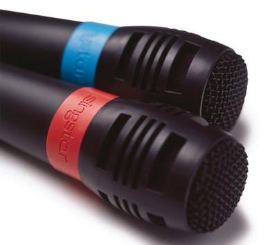 Singstar Wired Microphones (2 mics)