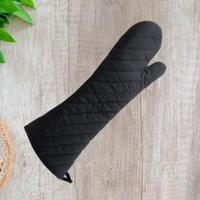 Fackelmann BBQ hitte bestendig ovenwant zwart 48 cm XXL - thumbnail