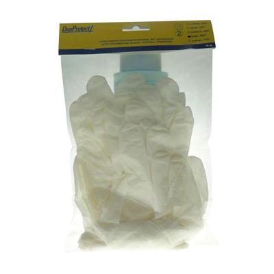 Duoprotect Handschoen latex large 10 Stuks