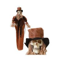 BigBuy Home Halloween-decoratie vogelverschrikker 135 cm - thumbnail