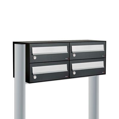 Allux Hive Set 2-Breed, 2-Hoog Met Dak Op Statief Zwart - 40030070_2x2ds Allux Hive Set 2-Breed, 2-Hoog Met Dak Op Statief Zwart - 40030070_2x2ds