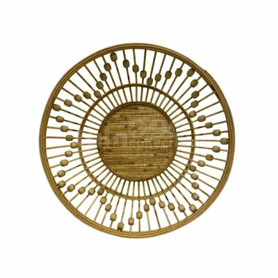 Wandbord Durban Hout Ø44cm