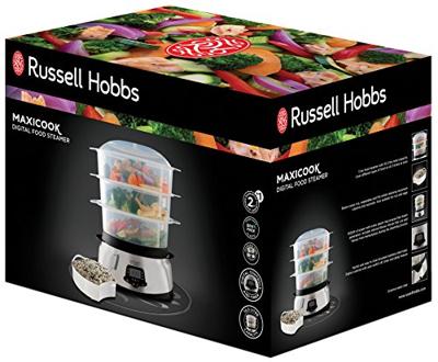 Russell Hobbs 23560-56 stomerkoker 3 mand(en) Aanrecht 1000 W Roestvrijstaal