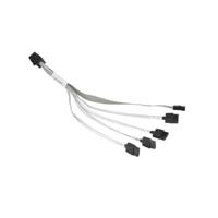 Supermicro SFF-8643/4xSATA SFF-8643 4xSATA zwart, grijs - kabel-interface/adapter (SFF-8643, 4xSATA, zwart, grijs) - thumbnail