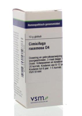 VSM Cimicifuga racemosa D4 10 Gram VSM Cimicifuga racemosa D4 10 Gram