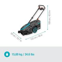 GARDENA PowerMax Duo 46/36V Solo Accu-grasmaaier Accu Met graskam, Instelbare maaihoogte 18 V Snijbreedte max. 46 cm - thumbnail