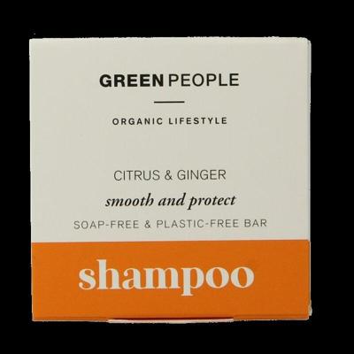 Green People Shampoo bar citrus & ginger 50 Gram