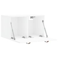 Wandkast 60x36,5x35 cm bewerkt hout wit - thumbnail