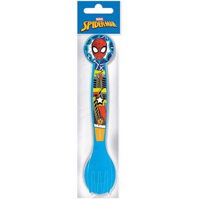Bestekset Spider-Man CZ11402 Multicolour Plastic 2 Onderdelen