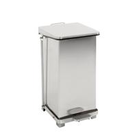 Pedaalemmer vepa bins industrieel 45 liter mat rvs - thumbnail
