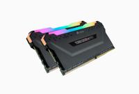 Corsair Vengeance RGB PRO Werkgeheugenset voor PC DDR4 32 GB 2 x 16 GB 3200 MHz 288-pins DIMM CL16-20-20-38 CMW32GX4M2E3200C16 - thumbnail