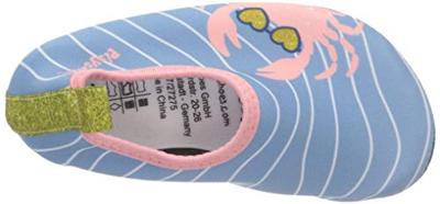 Playshoes UV waterschoenen Krab Blauw Roze-30-31