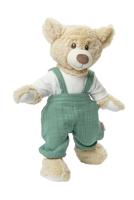 Heless Poppen tuinbroek groen, 35-45 cm - thumbnail