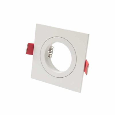 Inbouwspot wit vierkant 7-x79mm voor 50mm lamp 148-556