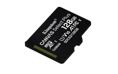 Kingston Canvas Select Plus microSDXC-kaart 128 GB Class 10 UHS-I - thumbnail