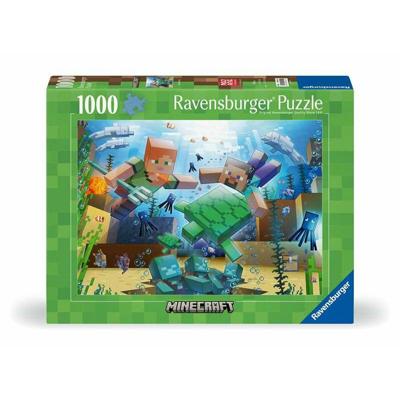 Ravensburger puzzel Minecraft Mosaic 1000 stukjes - thumbnail