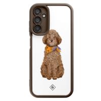 Samsung Galaxy A14 bruine case - Labradoodle - thumbnail