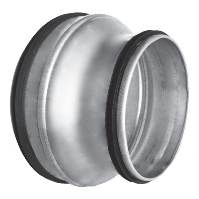 Verloopstuk voor spirobuis Ø250mm naar Ø150mm Verloopstuk voor spirobuis Ø250mm naar Ø150mm