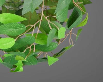 Trio Bladeren plafondlampLeavy Ø 38cm - R60461015