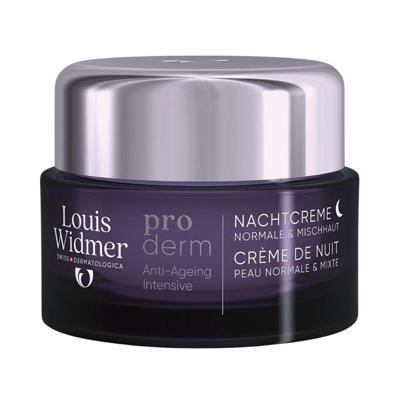 Louis Widmer Proderm Nachtcrème Zonder Parfum 50ml