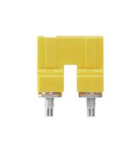 Dwarsverbinder WQV 16N/2 1636560000-1 Geel Weidmüller 1 stuk(s) - thumbnail