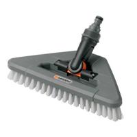 Gardena Zwenkschrobber - Driehoekig, 360° Draaibaar, Ideaal voor Terras en Trappen - thumbnail