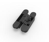 Argenta invisible scharnier Neo M-6 - 140 x 28 mm pekzwart - thumbnail