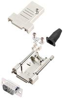 encitech DTSL09-LJSRG-T-DMP-W-K 6355-8040-21 D-sub male connectorset 180 ° Aantal polen: 9 Soldeerkelk 1 stuk(s) - thumbnail