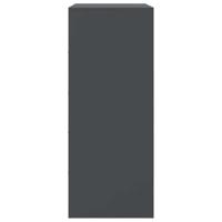 Hoge kast 67x39x95 cm staal antracietkleurig - thumbnail