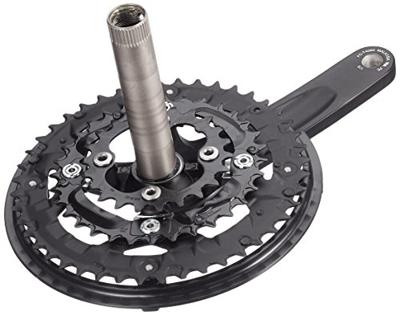 Crankstel 9 speed Shimano Alivio FC-T4060 met 175mm crankarm 44 x 32 x 22T - zwart - thumbnail