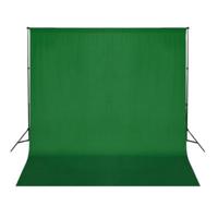 Achtergrond chromakey 300x300 cm katoen groen - thumbnail