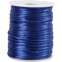 Creativ Company Satijnkoord donkerblauw, 50m - thumbnail