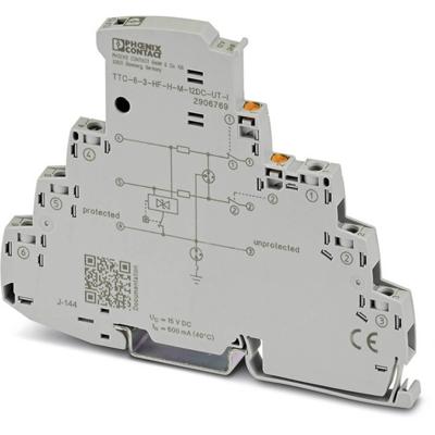 Phoenix Contact 2906769 TTC-6-3-HF-F-M-12DC-UT-I Overspanningsveilige afleider Piece 1 stuk(s) Phoenix Contact 2906769 TTC-6-3-HF-F-M-12DC-UT-I Overspanningsveilige afleider Piece 1 stuk(s)