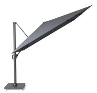 Zweefparasol Challenger T1 3x3 meter Antraciet zonwering Platinum - Platinum - thumbnail