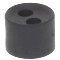 Wiska 10110903 MFD 16/02/045 Meervoudig dicht-inzetstuk Slagvast, Met trekontlasting M16 Kunststof Zwart (RAL 9005) 25 stuk(s) - thumbnail