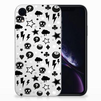 Silicone Back Case Apple iPhone Xr Silver Punk